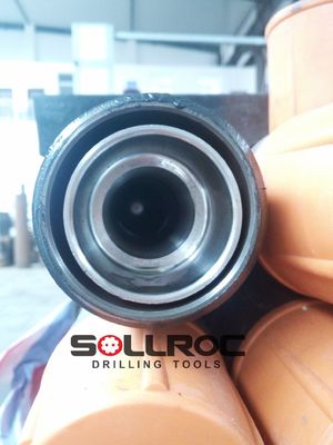 114mm Diameter 3m Length Dual Wall RC Drill Pipe with 4'' Metzke Thread for Reverse Circulation Sampling Drilling