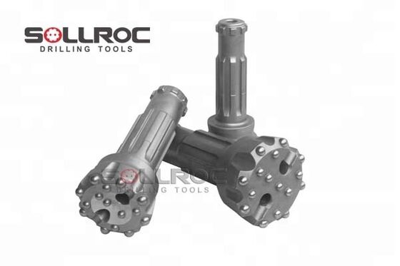 4 인치 탄화 강철 DTH 드릴 비트 물 우물 뚫기 및 높은 성능 아래 구멍 비트